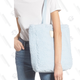Fleece North/South Tote in Baby Blue, $50
